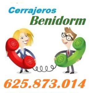 Telefono de la empresa cerrajeros Benidorm