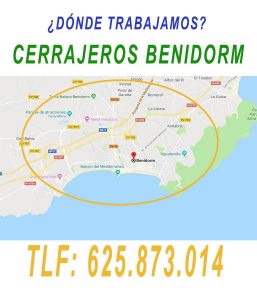 ¿ en que zonas de Benidorm trabajamos ?